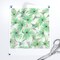 Floral Light Green Ditsy Botanical Frangipani Hawaii Custom Printed Fabric by Spoonflower Various Fabrics by the Yard or Fat Quarter